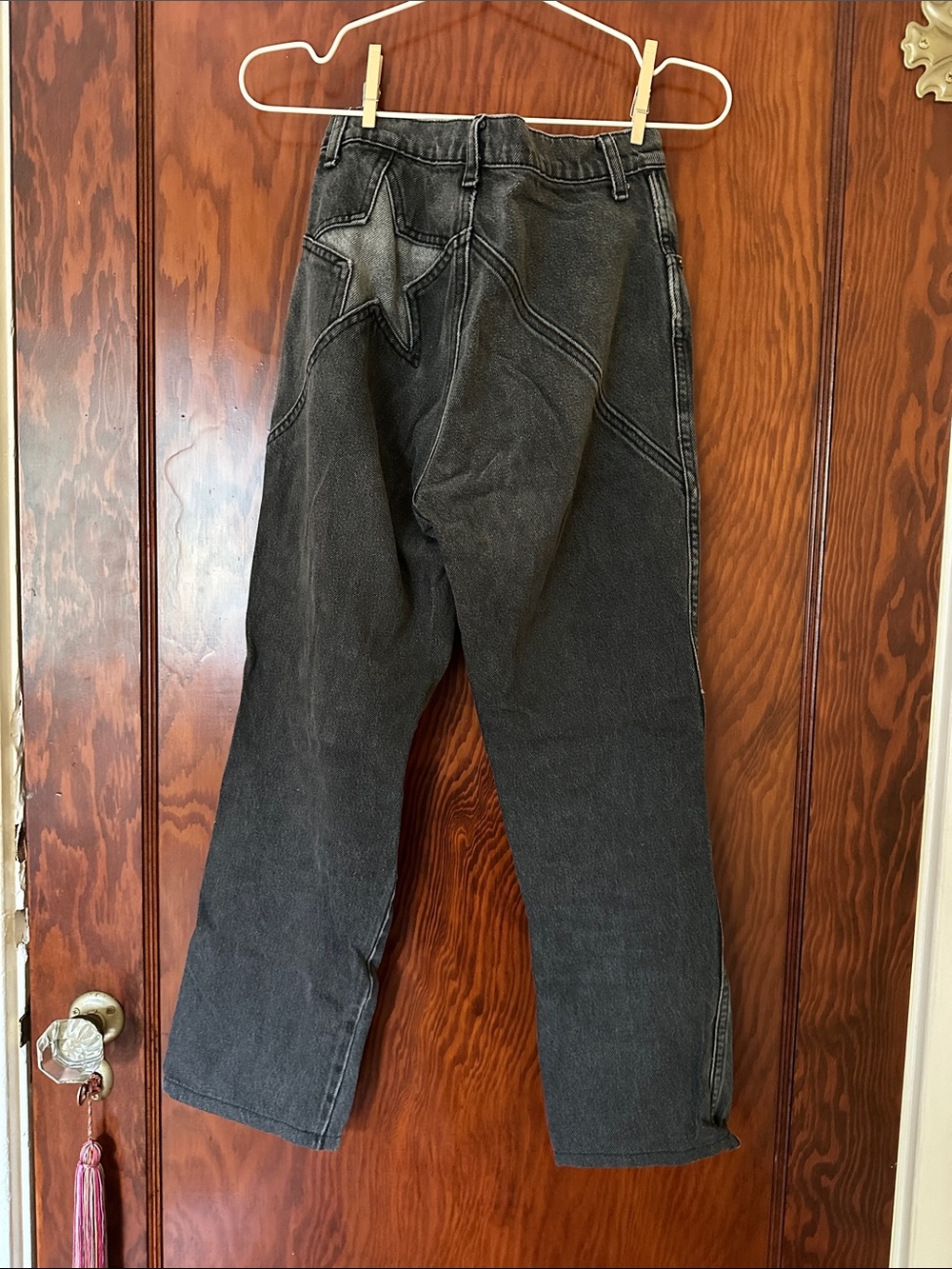 Reformation Black Washed Star Jeans - Picture 3 of 6